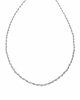 792f Srebrny łańcuszek 45cm 2,2mm stal chirurgiczna 316L nierdzewna 